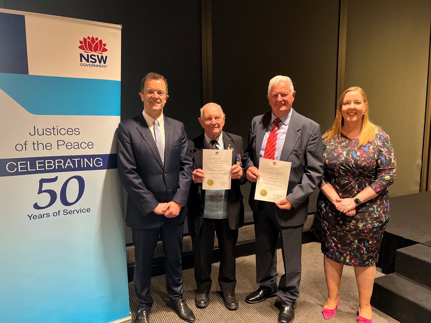 Media Release - Maitland Justices of Peace clock up a century of service Main Image